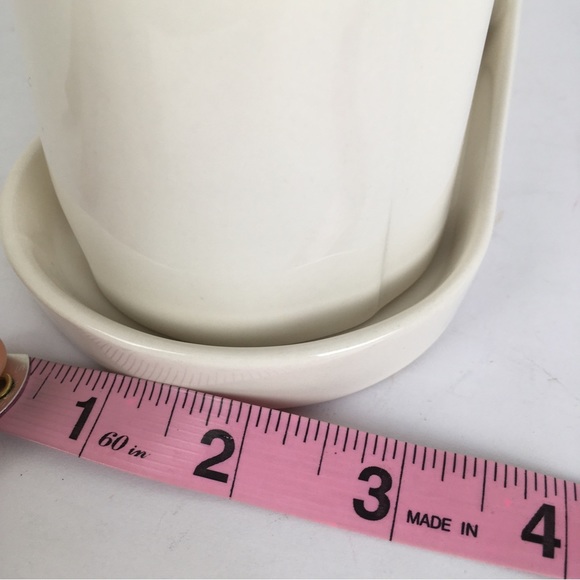 Rae Dunn Artisan Collection by Magenta Hair Face Nails Ceramic Set with Tray - Picture 9 of 12